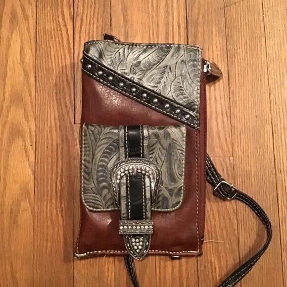 Small Western Leather Purse - Picture 1 of 4